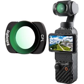 Walking Way Magnetic CPL Polarizing Filter for DJI Osmo Pocket 3 Polarizer Filter for Pocket 3 Creator Combo Accessories HD Optical Glass/Multi-Coated/Aluminum Frame