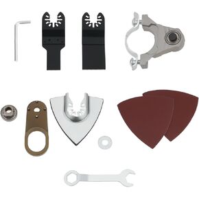 ECSiNG 1 Set Angle Grinder Converter Oscillating Tool Multifunctional Oscillating Tool Accessories for #100mm Angle Grinder Wood Wall Sanding Grinding Polishing