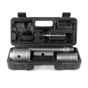 BINOTA Concrete Hole Saw 160 mm, Rotary Hammer Core Bit Hole Saw, with SDS Max Shank, for Concrete Cement Brick Wall Stone Masonry