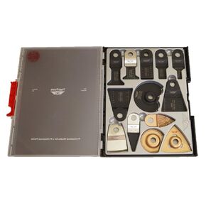 18 x TopsTools SW_WXK18 OMT Mix Blades Box Set for Rockwell F30 F50 F80 Sonicrafter AEG Ryobi Worx Multitool Multi Tool Accessories