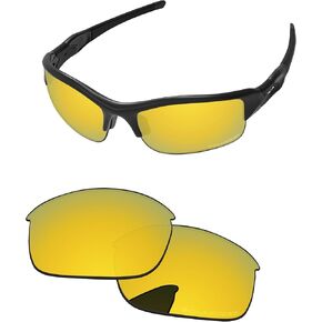 PapaViva Replacement Lenses for Oakley Flak Jacket OO9008 Sunglasses