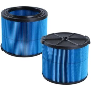 VF3500 Replacement Filter, for Ridgid VF350 3-Layer Filters,for Ridgid Vacuums 3-4.5 Gallon Wet Dry Vacuums,for Ridgid WD3050 WD4050 WD4070 WD4080 WD4522 4000RV 4500RV Replacement Filter 2 Pack
