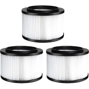 ATXKXE 17810 Replacement Filter for Craftsman 9-17810 Wet Dry General Purpose Vacuum Cleaner fit 3&4 Gallon, 3 Pack