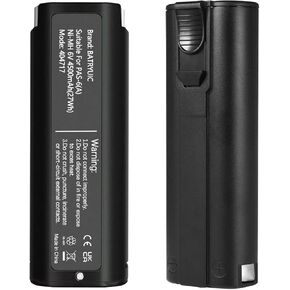 Upgraded 4500mAh 2Pack 6V Ni-Mh Battery Compatible for Paslode 6V Battery 404717 B20544E BCPAS-404717 404400 900420 900600 901000 902000 B20720 CF-325 IM200 F18 IM250 IM350A PS604N Cordless Nailer