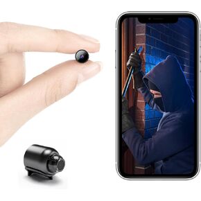 Smallest Wireless WiFi Camera,HD1080P Mini Spy Camera Detector,Portable Baby Monitor Camera,Nanny Cam,Pet Camera with Night Vision,Motion Detection,Cloud Storage for Security with iOS Android APP