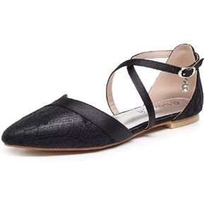 Wedding Flats,Black Flats for Women,Women's Flats Shoes, Mary Jane Shoes Women, Ballet Flats,Pointed Toe Flats Shoes Women Dressy Comfortable, Bridal Flats for Wedding in Saudi Arabia