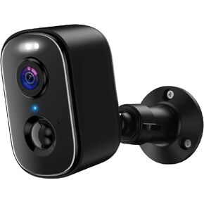 Security Cameras Wireless Outdoor 1080P Battery Powered WiFi Cameras Color Night Vision 2-Way Talk Motion Detection Spotlight/Siren for Home Security Cloud/SD Storage Waterproof Indoor Camera