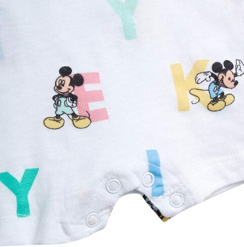 ديزني بيبي بويز ميكي ماوس رومبير - 4 قطع حديثي الولادة layette bodysuit (0-24m) in Saudi Arabia