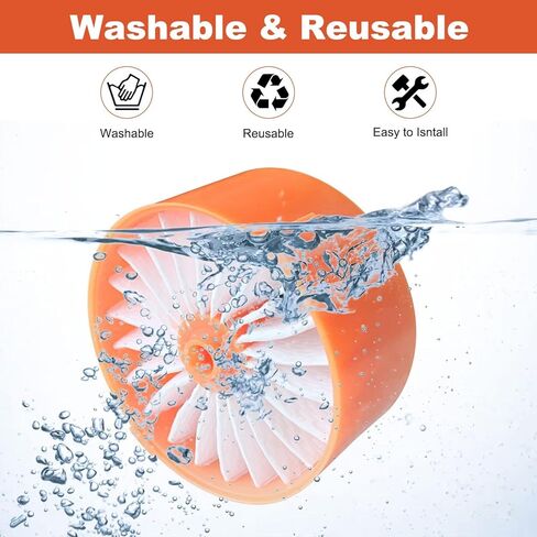 Alren BSV2020 Filter & Brush Roller Kit لـ Black Decker BSV20G ، BSV2020P ، BSV2020 ، BSVF1 PowerSeries Extreme Stick ، ​​استبدل الجزء# N858184 N665227 （(1 Brush Roller ، 4 مرشحات) in Kuwait