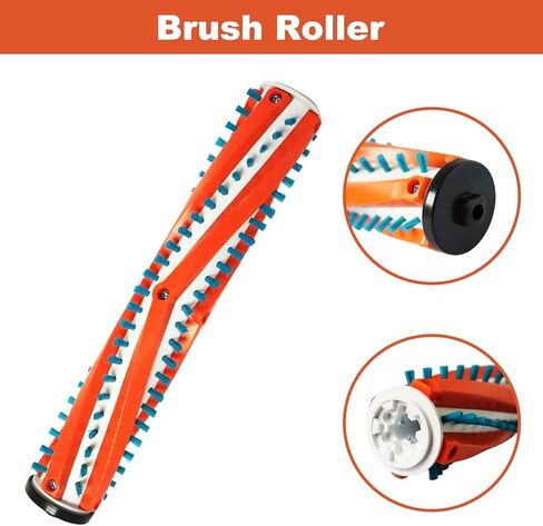 Alren BSV2020 Filter & Brush Roller Kit لـ Black Decker BSV20G ، BSV2020P ، BSV2020 ، BSVF1 PowerSeries Extreme Stick ، ​​استبدل الجزء# N858184 N665227 （(1 Brush Roller ، 4 مرشحات) in Kuwait
