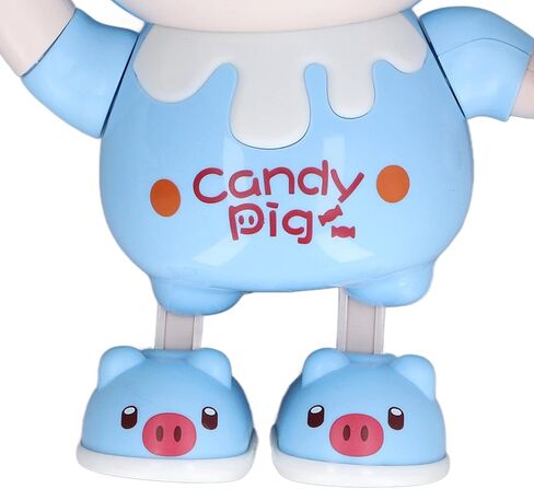 خنزير الرقص الإلكتروني ، اللعب ، الزاوية الدائرية ، الإضاءة الناعمة ، الترفيه ، التعليم المبكر ، صوت واضح ، خنزير رقص لطيف ، لعبة موسيقى للاستخدام المنزلي (الأزرق) in Kuwait