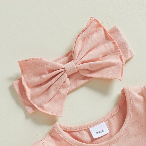 Baby Girls Spring Summer Clothes Newborn Smocked Romper Bubble Vintage Bodysuit Outfit in Kuwait