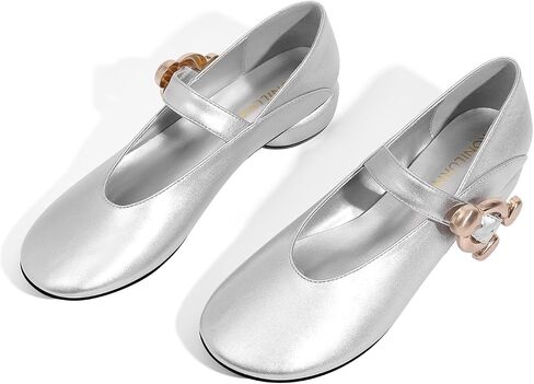 Women Mary Jane Shoes Pumps Chunky Comfortable Low Heels Closed Round Toe Dress Work Wedding Shoes in Saudi Arabia