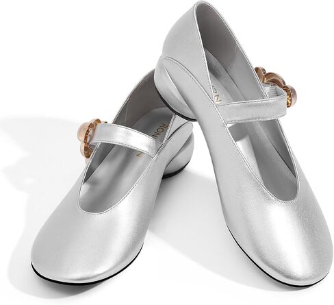 Women Mary Jane Shoes Pumps Chunky Comfortable Low Heels Closed Round Toe Dress Work Wedding Shoes in Saudi Arabia