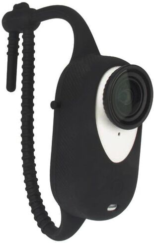 قابلة للتعديل معصم السيليكون على ظهره مقطع النخيل متوافق مع insta360 go 3 / go 3S Action Camera Caram in Saudi Arabia
