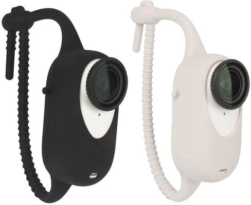 قابلة للتعديل معصم السيليكون على ظهره مقطع النخيل متوافق مع insta360 go 3 / go 3S Action Camera Caram in Saudi Arabia