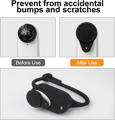 قابلة للتعديل معصم السيليكون على ظهره مقطع النخيل متوافق مع insta360 go 3 / go 3S Action Camera Caram in Saudi Arabia