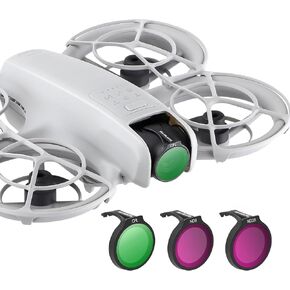 Sunnylife Lens Filter مجموعة لـ DJI Neo ، إكسسوارات مجموعة مرشحات ND Multi ND لـ Neo Drone ، 3 عبوات (ND8 ، ND16 ، CPL)