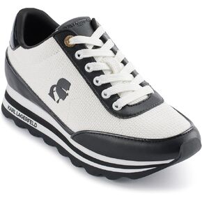 KARL LAGERFELD Women's Cushioned Insole Everyday Maico-Lace Up Sneaker