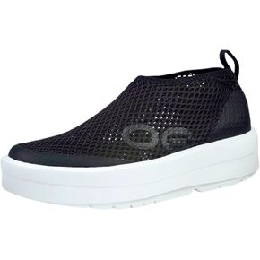 OOFOS OOmega Chukka Recovery Shoe, White & Black - Women’s Size 6.5