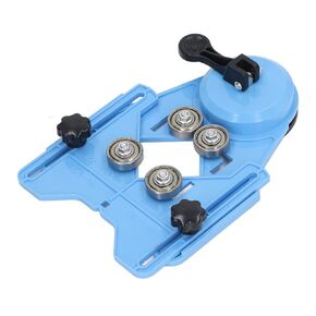 Tile Hole Drill Guide Locator Hole Opener Marble Suction Cup Glass Guide Jig Countertops Bearing Punching for Abs Drill Template Drilling Guide Blue Slotting Mill Holders