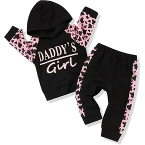 oklady Baby Girl Clothes Infant Toddler Girl Pant Sets Hoodie Tops Newborn Girl Fall Winter Outfits