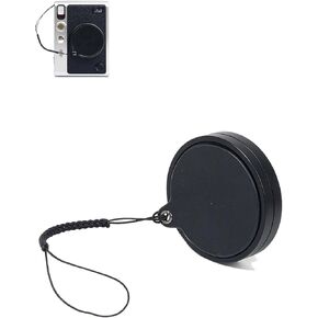 Lens Cap for Fujifilm Instax Mini EVO Hybrid Instant Camera,BOVUGAC Premium Aluminum Alloy Lens Cap with Anti-Loss Rope,Anti-Scrach,Anti-Fingerprint,Lens Protective for Fujifilm Mini EVO Accessories