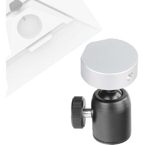 Starlink Mini 360° Panoramic Tripod Head,with Starlink Mini Base Mount Adapter,Universal 1/4" to 3/8" Screw Adapter Swivel Mini Ball Head Screw Tripod Mount,Swivel Mini Ball Head for Starlink Mini