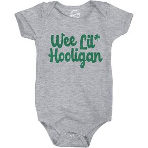 Creeper Wee Lil Hooligan T Shirt Funny Saint Patricks Day Baby Gift St Patty Tee
