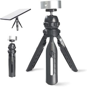 Compact & Adjustable Mini Tripod with Adapter for Starlink Mini - Portable Tripod with Aluminum Alloy Mount Adapter for Camping, Hiking, Travelling