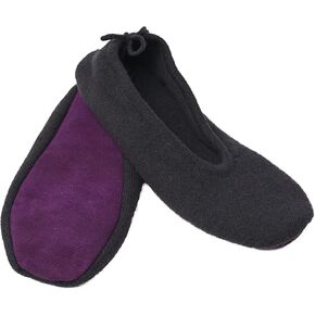 Cashmere Boutique: 100% Pure Cashmere Closed Slippers (3 Colors, 2 Sizes)