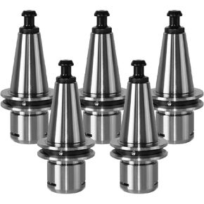 ISO20 ER16-35 Tool Holder Lathe Chuck CNC Machining Tools Lathe Collet Chuck With Pull Stud (5PCS)