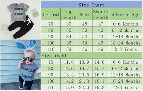 Baby Boy Easter Outfit Letter Rabbit Printed T-shirt Short Sleeve Top Pants My First Easter Baby Boy Outfit in Kuwait