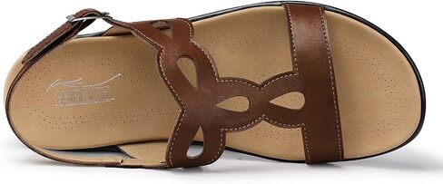 SHIBEVER Flat Sandals for Women Dressy: Comfortable Open Toe Sandal - Summer Comfort Ladies Walking Sandals in Saudi Arabia