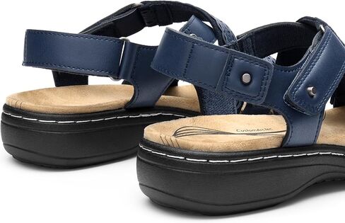 DREAM PAIRS Women's Arch Support Sandals Comfortable Open Toe Dress Flats Walking Sandals For Summer in Kuwait