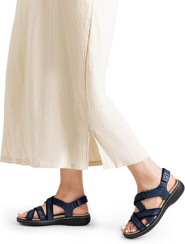 DREAM PAIRS Women's Arch Support Sandals Comfortable Open Toe Dress Flats Walking Sandals For Summer in Kuwait