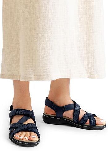DREAM PAIRS Women's Arch Support Sandals Comfortable Open Toe Dress Flats Walking Sandals For Summer in Kuwait