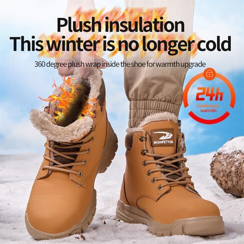 Steel Toe Boots for Men Women Safety Boots Indestructible Composite Toe Boots Lightweight Construction Steel Toe Shoes in Saudi Arabia