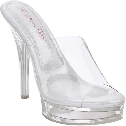 Vixen Olympian Mule Clear Bikini Fitness Competition Heel, Bodybuilding Heels, Bodybuilding Shoes, Bikini Competition Heels, Bridal Heels, Lucite Heels, Pageant Heels, Clear Heels in Saudi Arabia