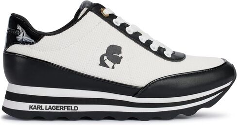KARL LAGERFELD Women's Cushioned Insole Everyday Maico-Lace Up Sneaker in Saudi Arabia