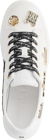 KARL LAGERFELD Women's Cushioned Insole Everyday Cate Rue Pins-Lace Up Sneaker in Saudi Arabia