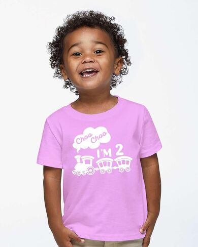 CBTWEAR Choo Choo أنا قميص طفلان - TEY THE THE THE THE THE THE THE THE THE THE THE THE THE THE TEE FORMENT in Kuwait