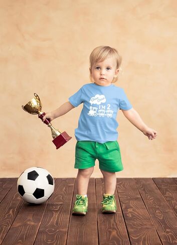 CBTWEAR Choo Choo أنا قميص طفلان - TEY THE THE THE THE THE THE THE THE THE THE THE THE THE THE TEE FORMENT in Kuwait