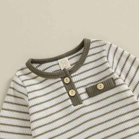 Baby Boy Outfits Newborn Boy Clothes Knitted Long Sleeve Romper Bodysuit Cute Infant Pants Set Fall Winter Clothing in Saudi Arabia