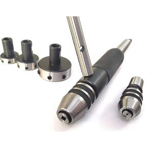Buyohlic Tapping, Reaming & Threading Attachment Tailstock Die Holder Set (MT3)