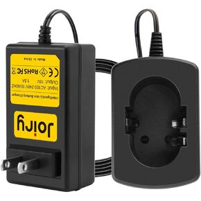 Joiry 18V Li-ion Battery Charger Compatible with Hitachi BCL1815 BCL1830 EBM1830 327730 327731 326240 326241 Cordless Tool Battery