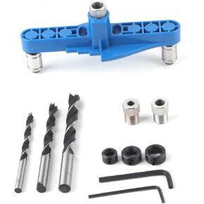 Woodworking Drilling Marking Tool Dowel Jig Center Scriber Line Offset Systerm Ideal for Precise Hole Positioning ABSIron