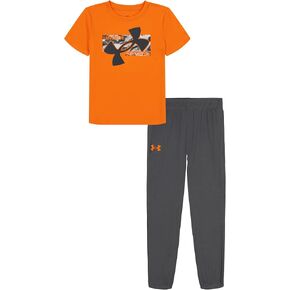 Under Armour baby-boys Short Sleeve Tee and Jogger Set, Lightweight and Breathable
