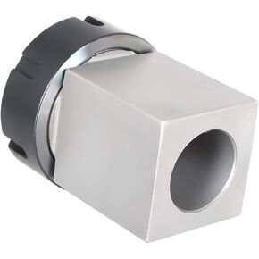 ER-40 Collet Chuck Square Collet Block Square Holder Fit for CNC Lathe Engraving Machine