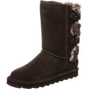 BEARPAW Women's Eloise Multiple Colors | Women's Boot Suede | Women's Slip On Boot | Comfortable Winter Boot